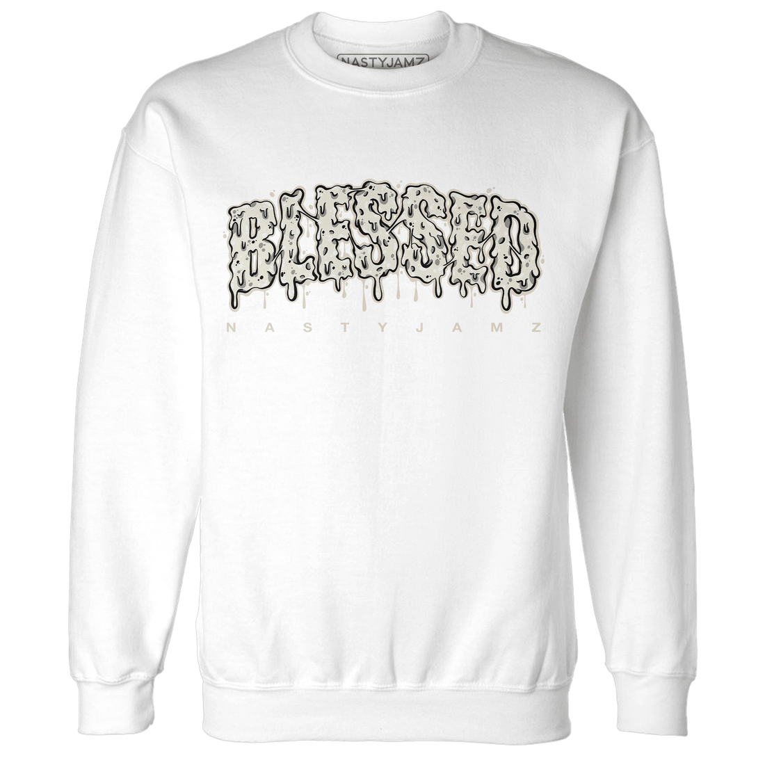 SE Sail 5s Sweatshirt Match Blessed Text - NastyJamz