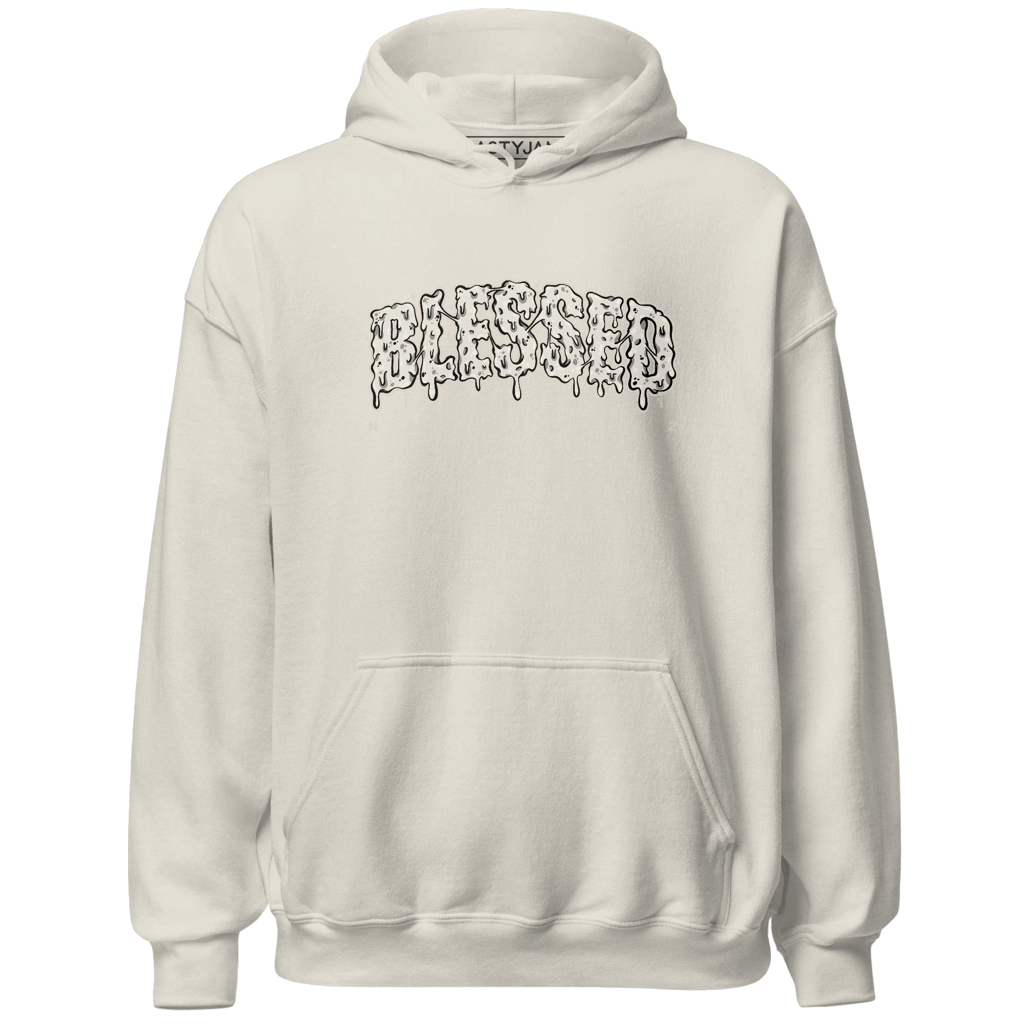 SE Sail 5s Hoodie Match Blessed Text - NastyJamz