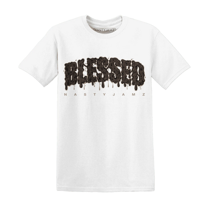Dunk-Low-Baroque-Brown-T-Shirt-Match-Blessed-Text