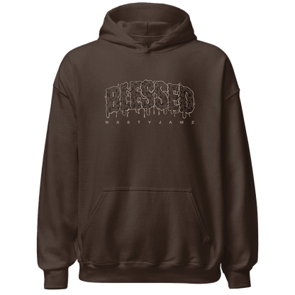 Dunk Low Baroque Brown Hoodie Match Blessed Text - NastyJamz