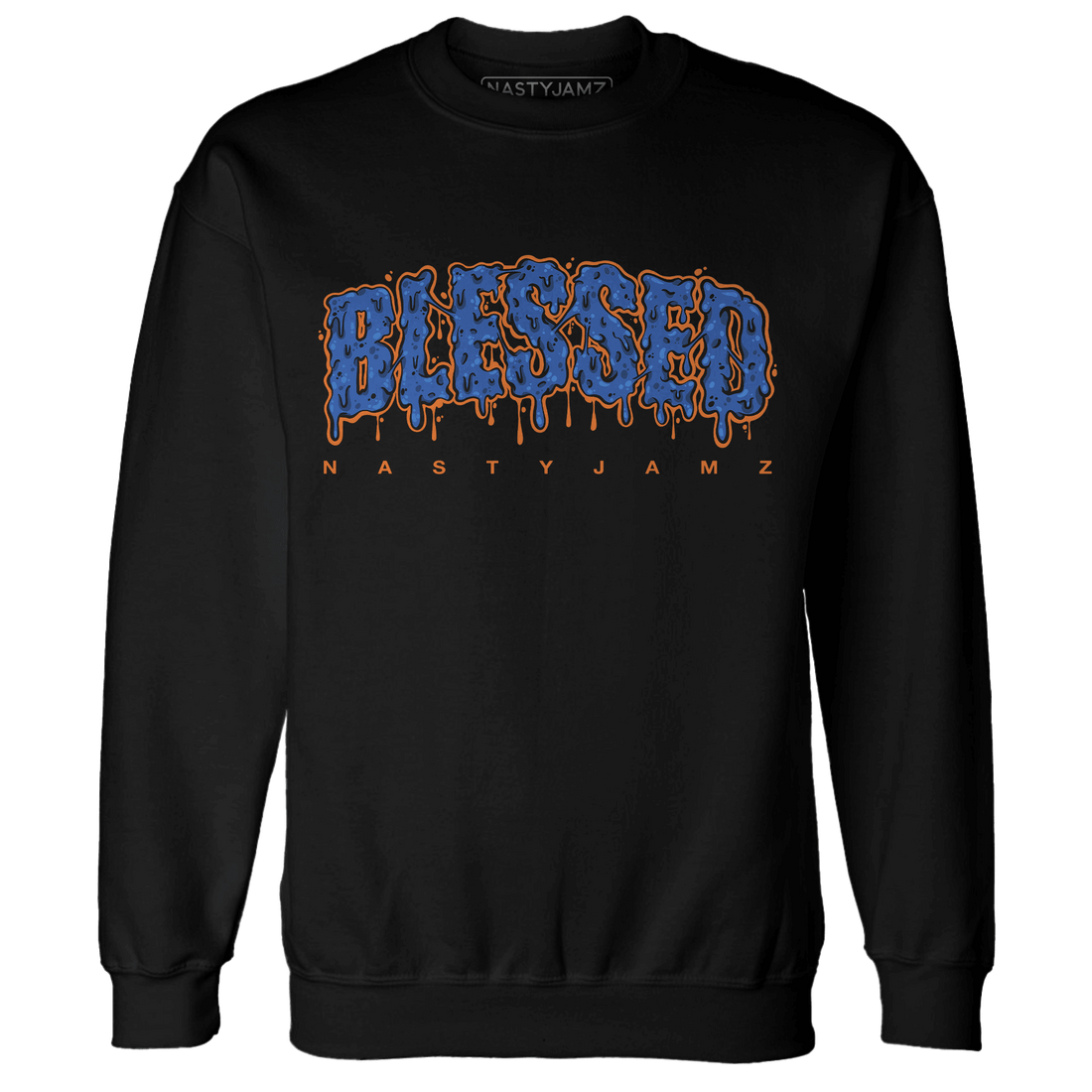 Dunk Low Knicks Sweatshirt Match Blessed Text - NastyJamz