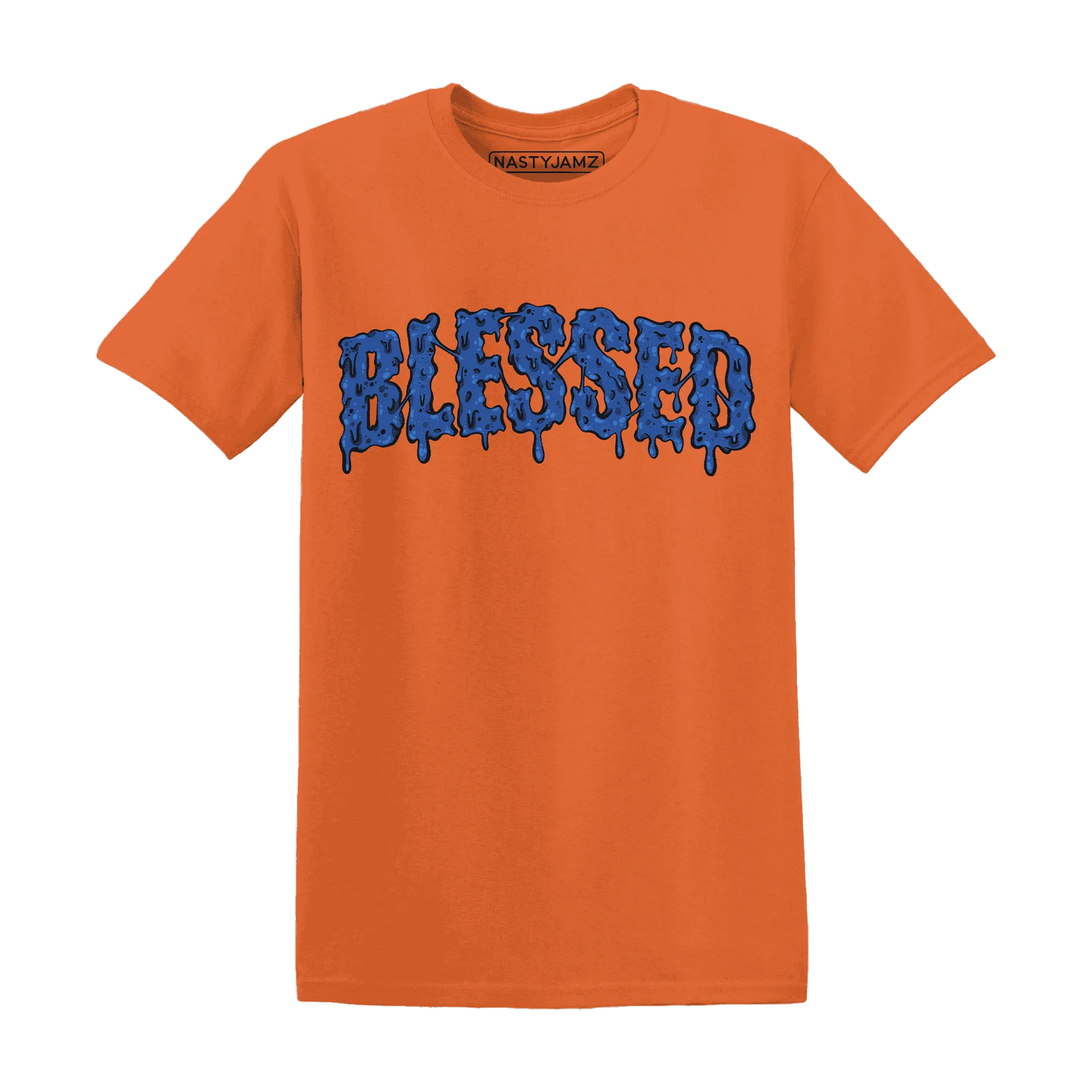 Dunk-Low-Knicks-T-Shirt-Match-Blessed-Text