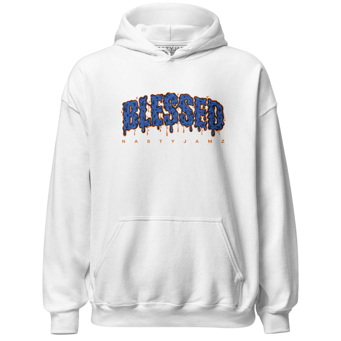 Dunk Low Knicks Hoodie Match Blessed Text - NastyJamz