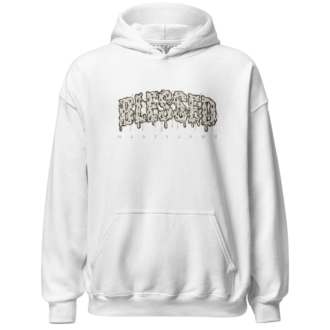 Gratitude 11s Hoodie Match Blessed Text - NastyJamz