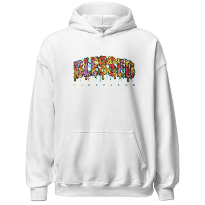 Mid GS Six Championships 1s Hoodie Match Blessed Text - NastyJamz