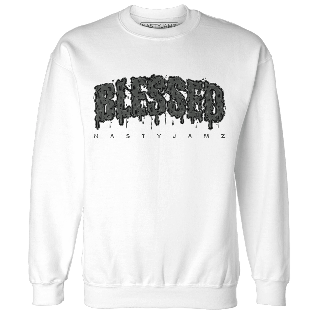 Fear Pack 3s Sweatshirt Match Blessed Text - NastyJamz