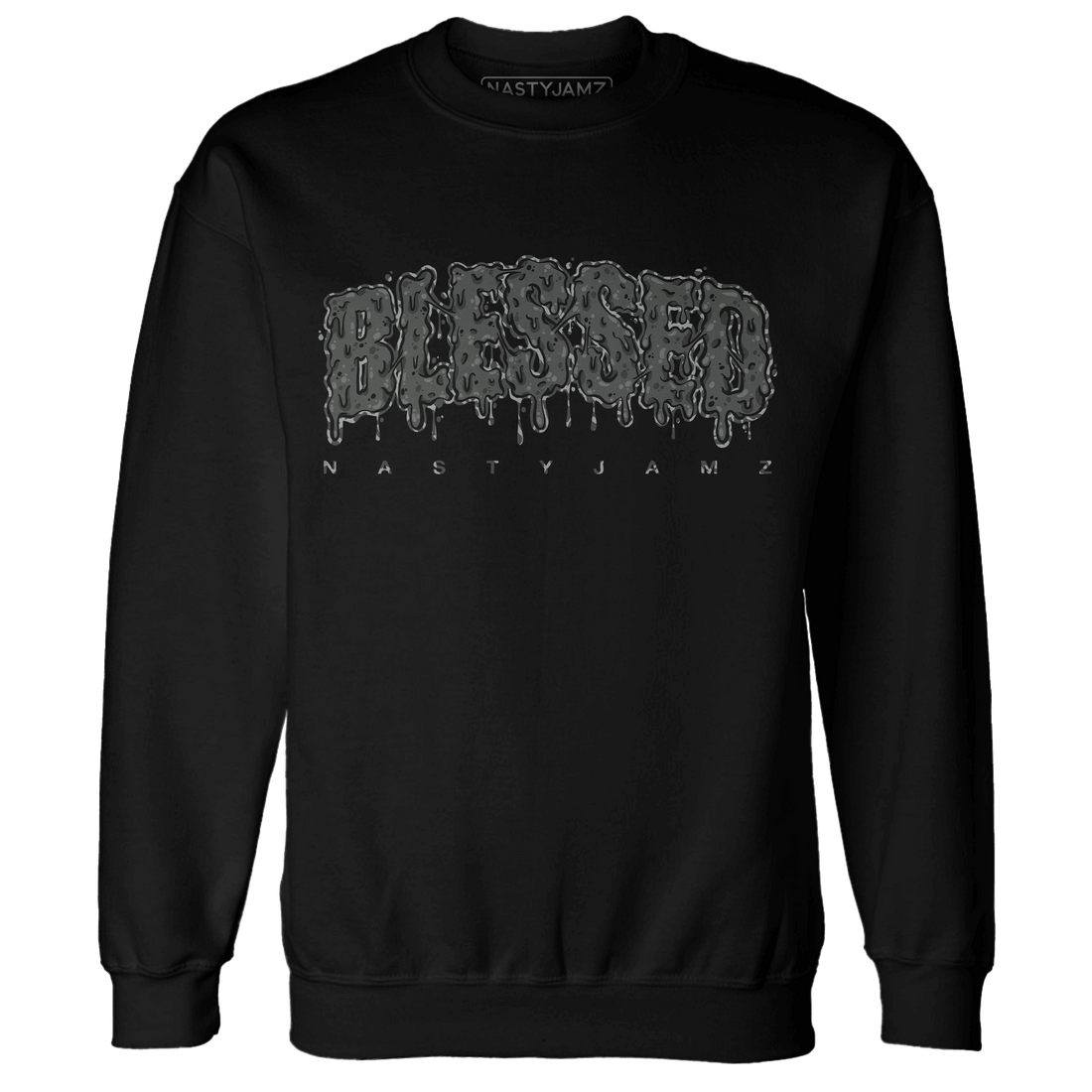 Fear Pack 3s Sweatshirt Match Blessed Text - NastyJamz