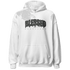 Fear Pack 3s Hoodie Match Blessed Text - NastyJamz