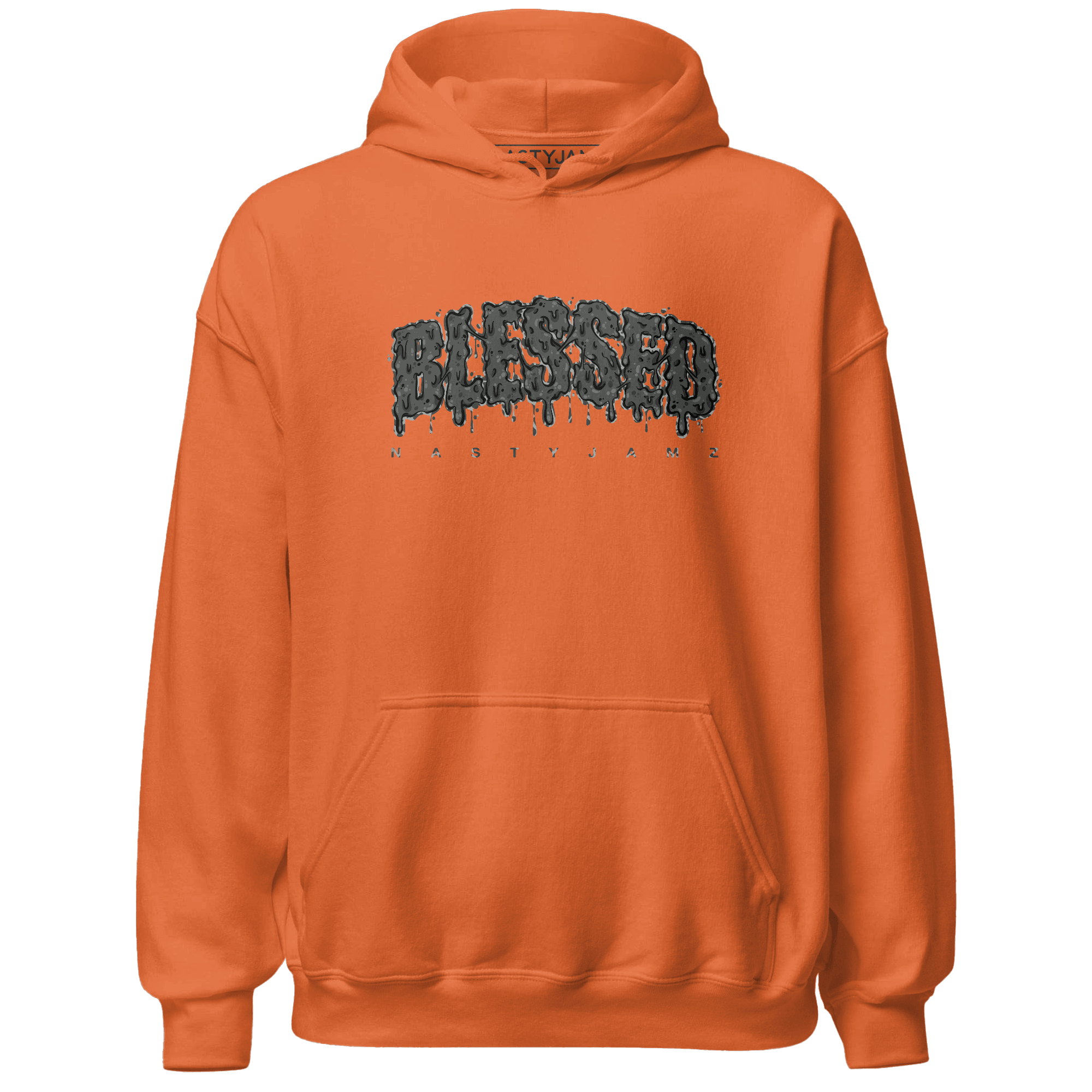 Fear Pack 3s Hoodie Match Blessed Text - NastyJamz