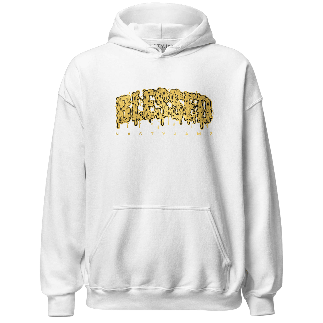 Sail 4s Hoodie Match Blessed Text - NastyJamz