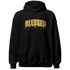 Sail 4s Hoodie Match Blessed Text - NastyJamz