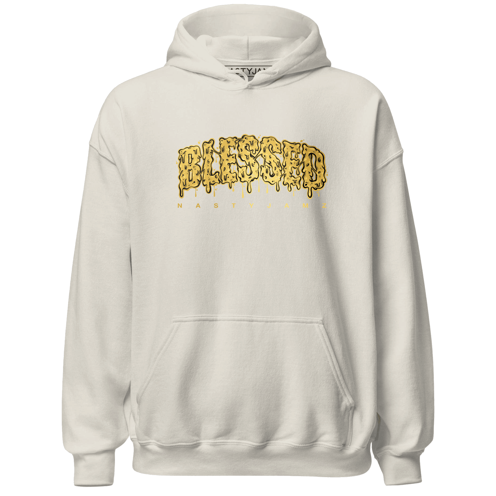 Sail 4s Hoodie Match Blessed Text - NastyJamz