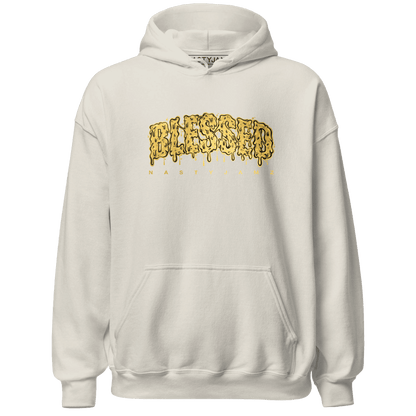 Sail 4s Hoodie Match Blessed Text - NastyJamz