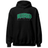 Lucky Green 5s Hoodie Match Blessed Text - NastyJamz