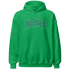 Lucky Green 5s Hoodie Match Blessed Text - NastyJamz