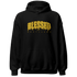 Yellow Ochre 6s Hoodie Match Blessed Text - NastyJamz