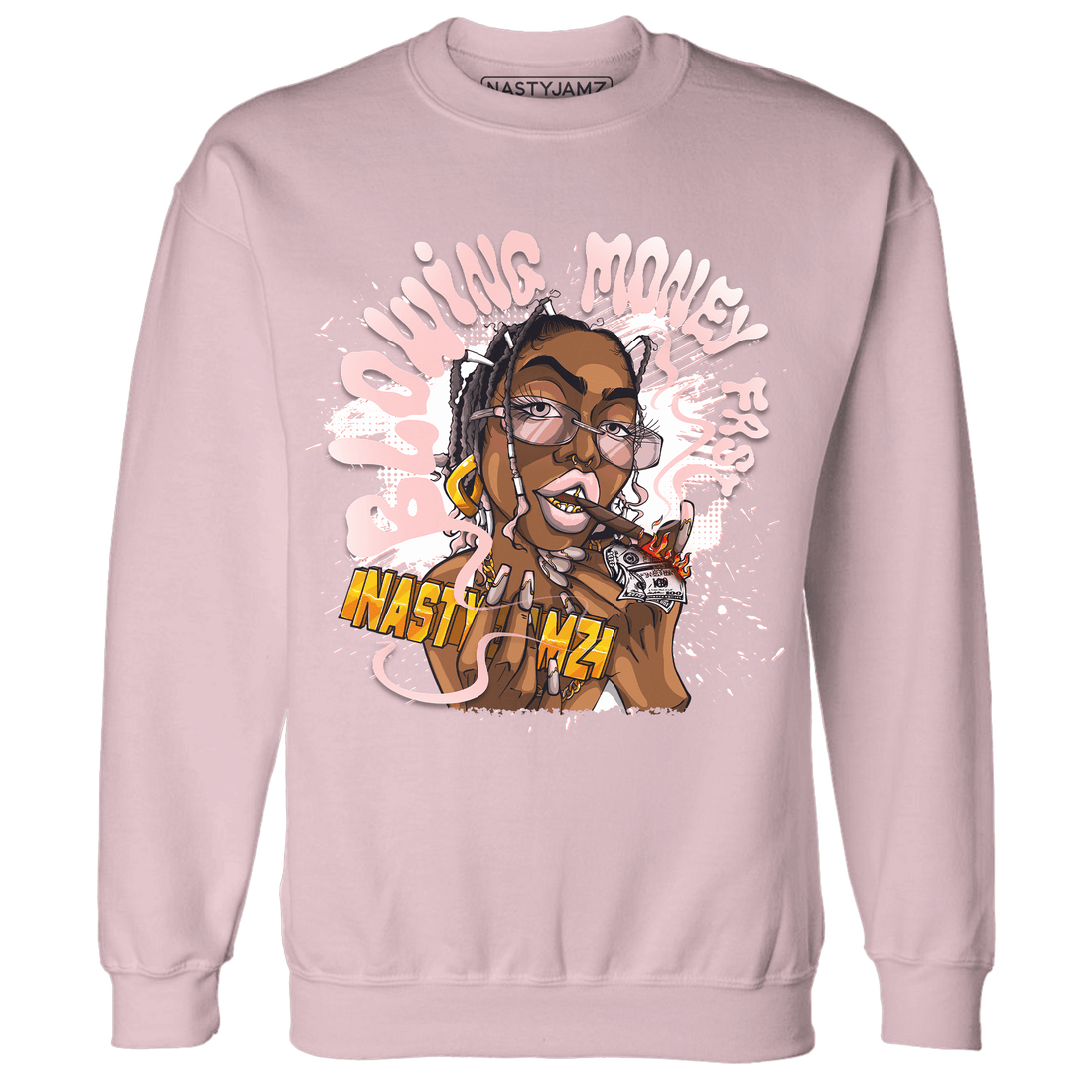 Low Legend Pink 11s Sweatshirt Match Blowing Money Fast Girl - NastyJamz