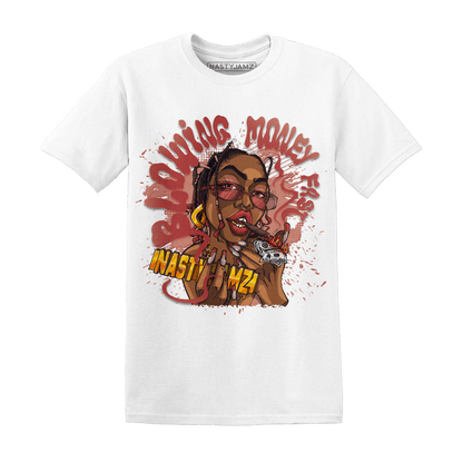 Dune Red 13s T Shirt Match Blowing Money Fast Girl - NastyJamz