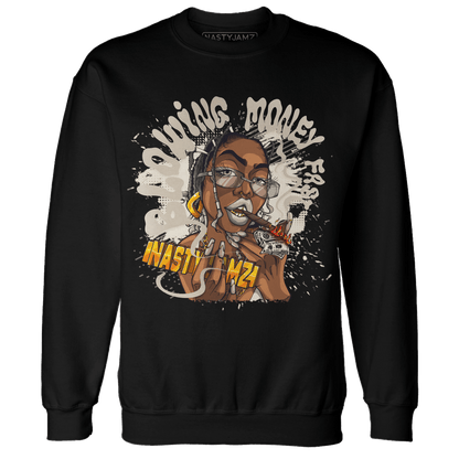 Latte 1s Sweatshirt Match Blowing Money Fast Girl - NastyJamz