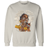 Latte 1s Sweatshirt Match Blowing Money Fast Girl - NastyJamz