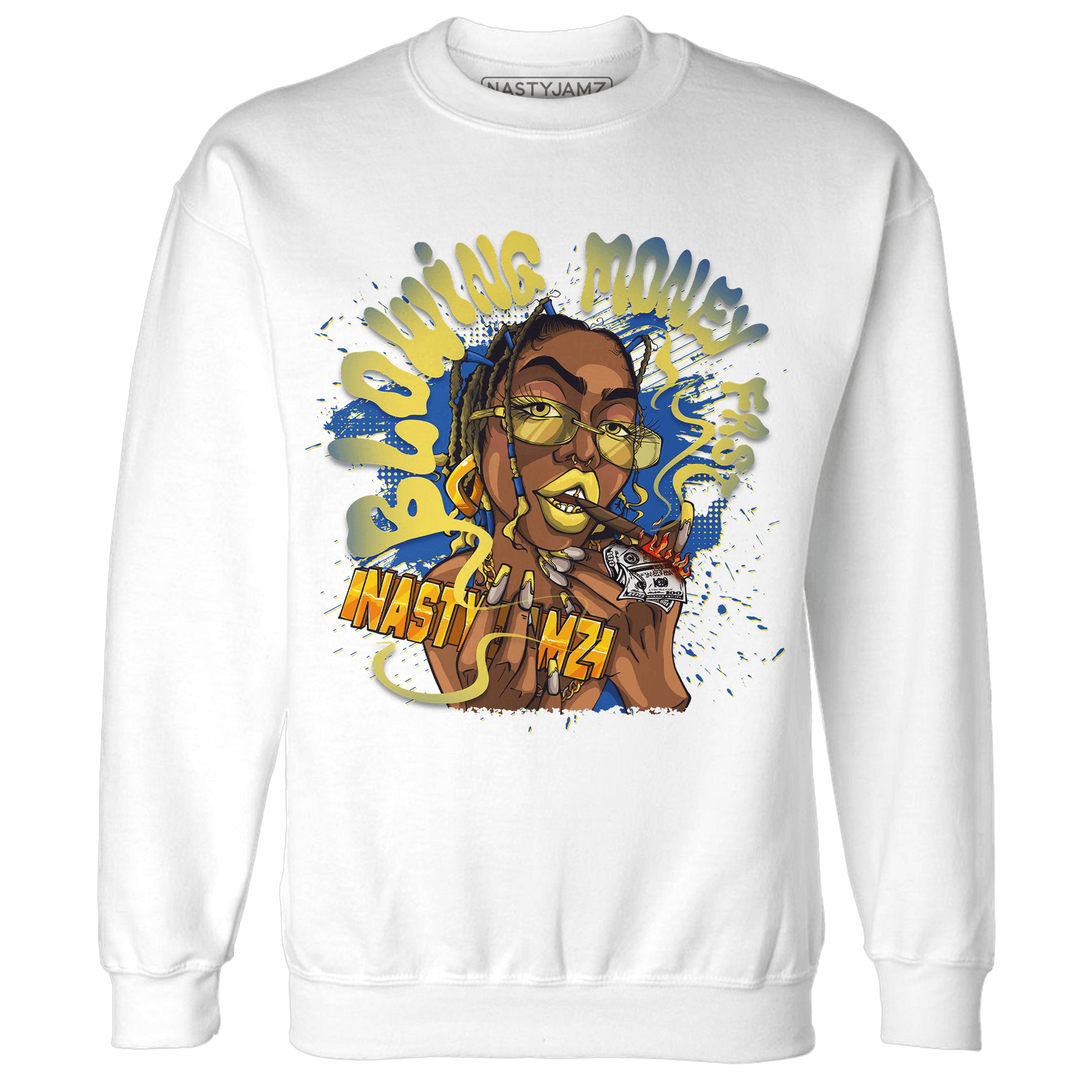 Low OG Canary TVSC 1s Sweatshirt Match Blowing Money Fast Girl - NastyJamz