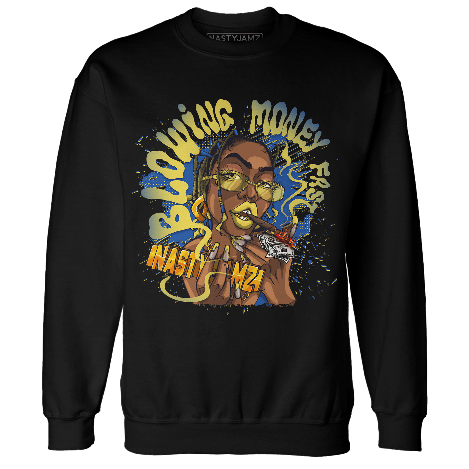 Low OG Canary TVSC 1s Sweatshirt Match Blowing Money Fast Girl - NastyJamz