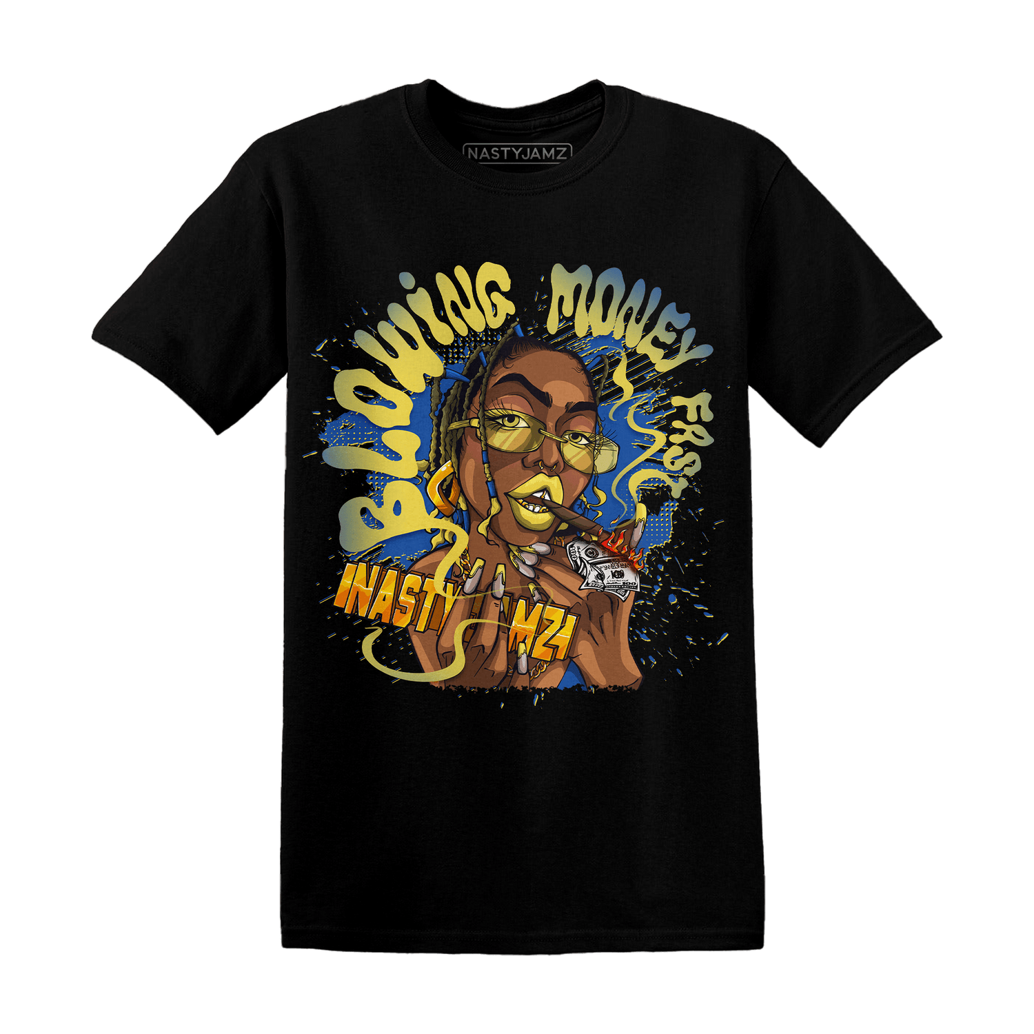Low OG Canary TVSC 1s T Shirt Match Blowing Money Fast Girl - NastyJamz
