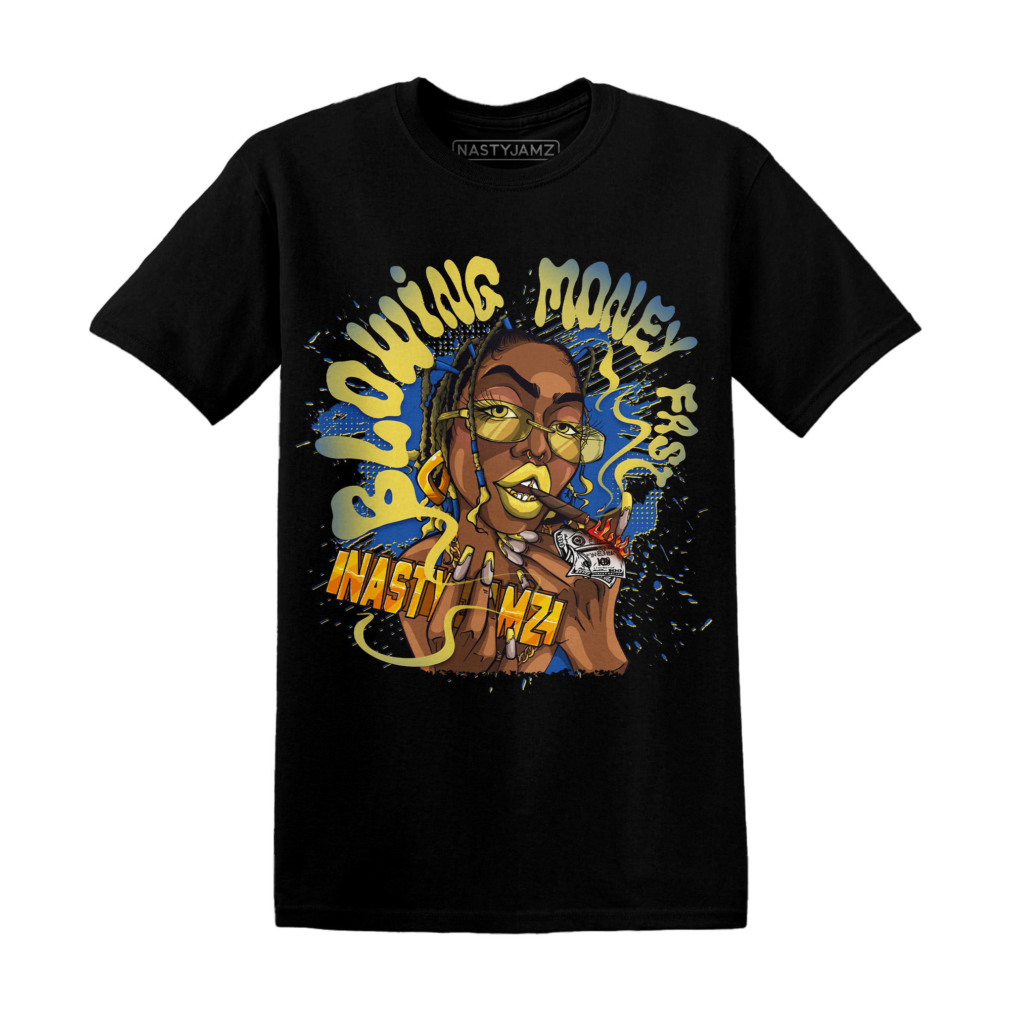 Low OG Canary TVSC 1s T Shirt Match Blowing Money Fast Girl - NastyJamz