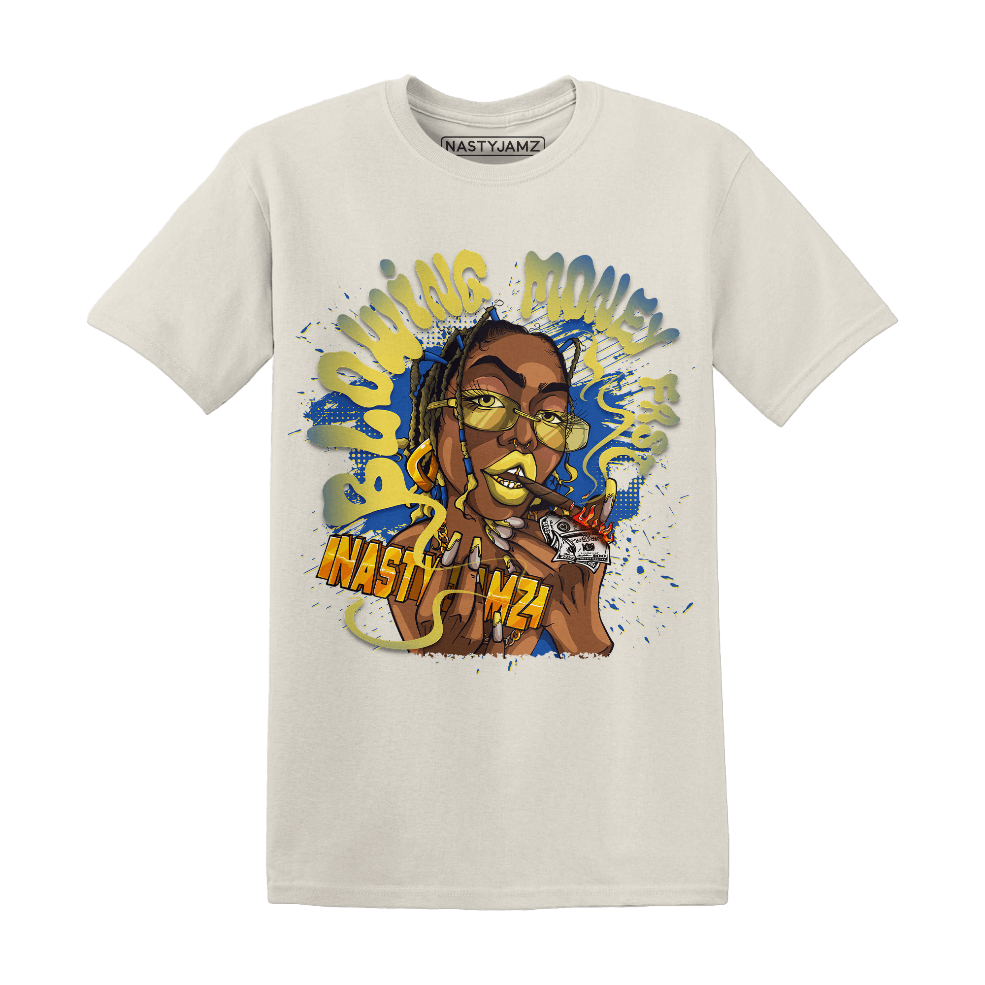 Low OG Canary TVSC 1s T Shirt Match Blowing Money Fast Girl - NastyJamz