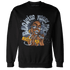 Mid Diffused Blue Grey 1s Sweatshirt Match Blowing Money Fast Girl - NastyJamz