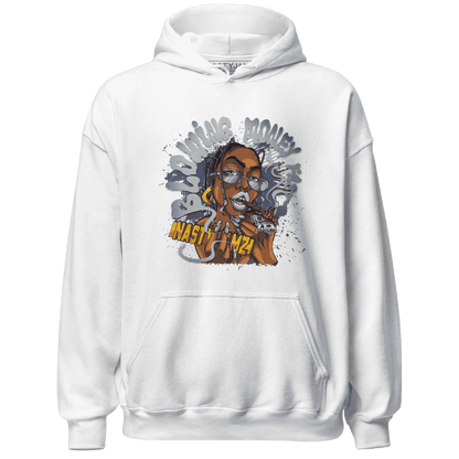 Mid Diffused Blue Grey 1s Hoodie Match Blowing Money Fast Girl - NastyJamz