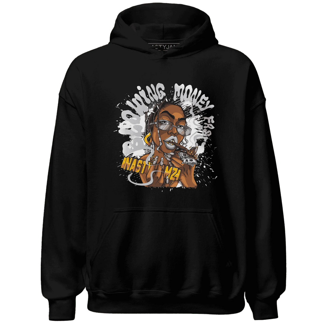 Wolf-Grey-1s-Hoodie-Match-Blowing-Money-Fast-Girl