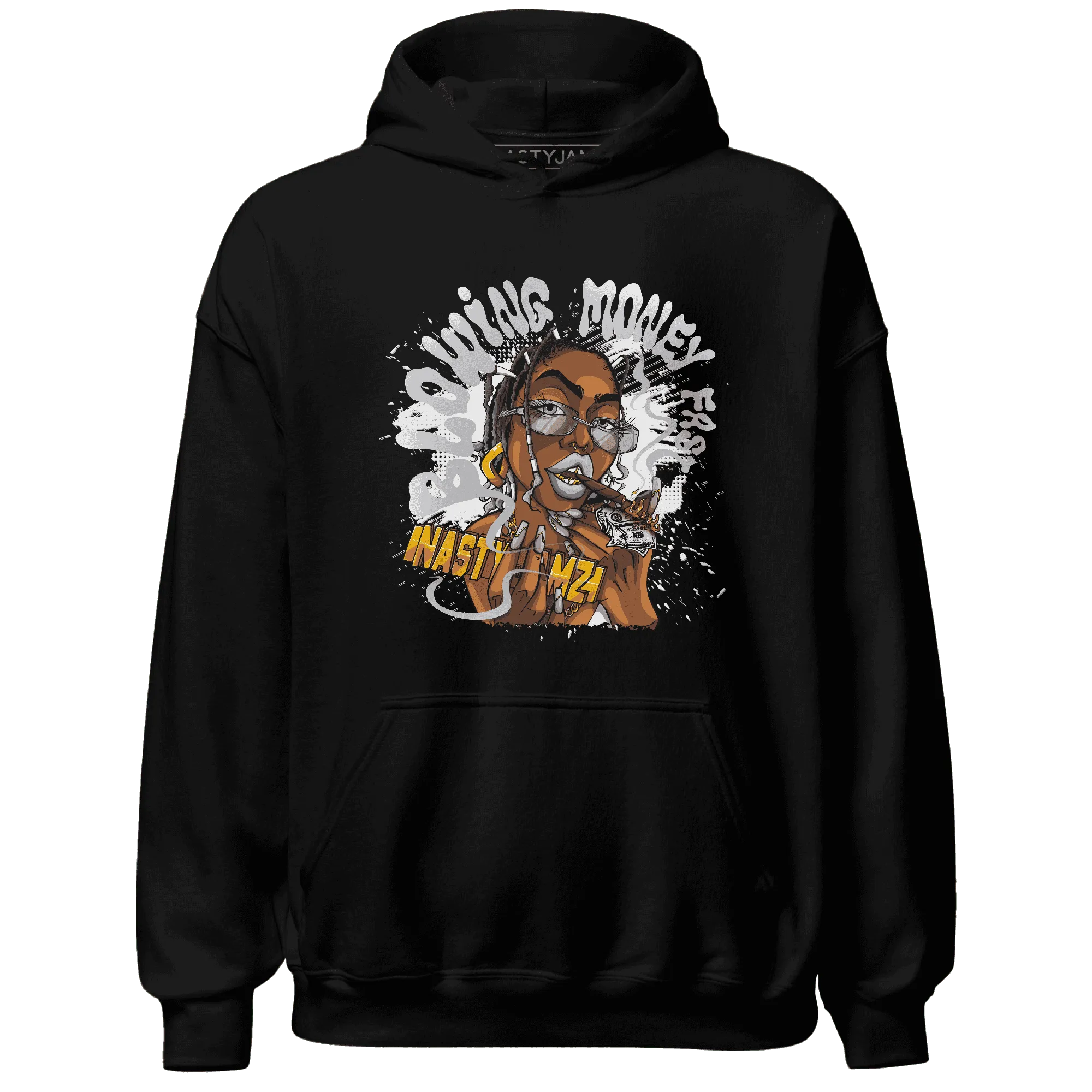 Wolf-Grey-1s-Hoodie-Match-Blowing-Money-Fast-Girl