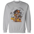 Cement-Grey-3s-Sweatshirt-Match-Blowing-Money-Fast-Girl