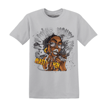 Cement-Grey-3s-T-Shirt-Match-Blowing-Money-Fast-Girl