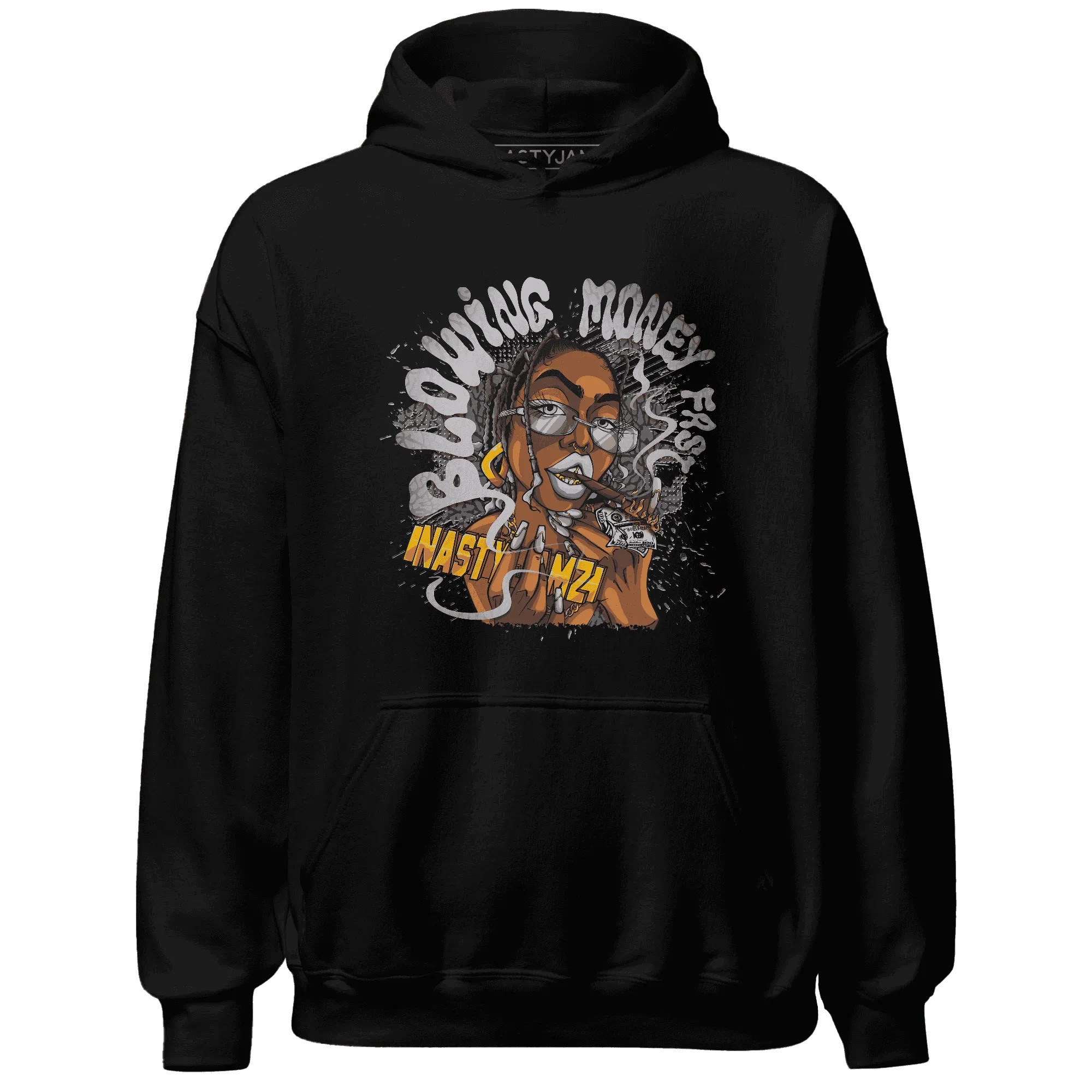 Cement-Grey-3s-Hoodie-Match-Blowing-Money-Fast-Girl