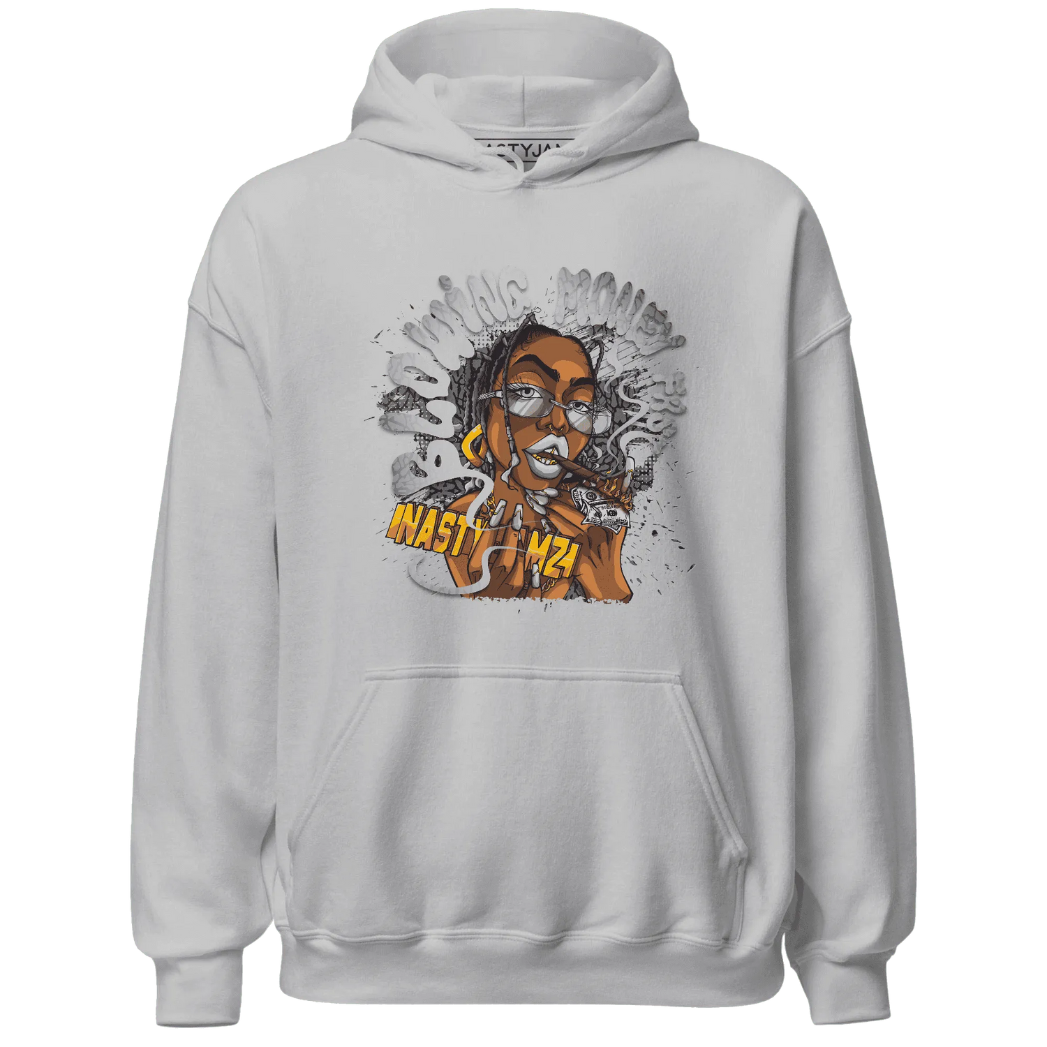 Cement-Grey-3s-Hoodie-Match-Blowing-Money-Fast-Girl