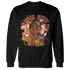 Georgia Peach 3s Sweatshirt Match Blowing Money Fast Girl - NastyJamz