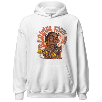 Georgia Peach 3s Hoodie Match Blowing Money Fast Girl - NastyJamz