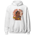 Georgia Peach 3s Hoodie Match Blowing Money Fast Girl - NastyJamz