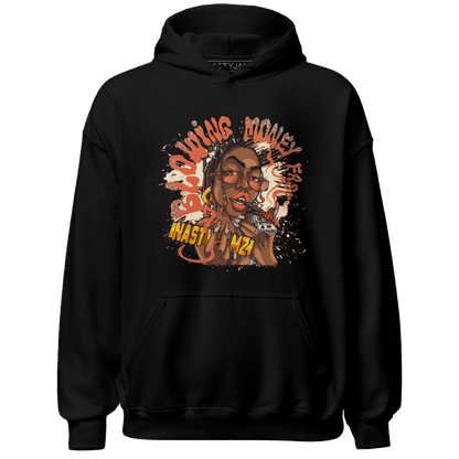 Georgia Peach 3s Hoodie Match Blowing Money Fast Girl - NastyJamz