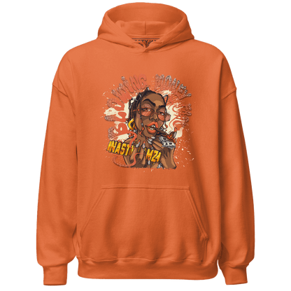 Georgia Peach 3s Hoodie Match Blowing Money Fast Girl - NastyJamz