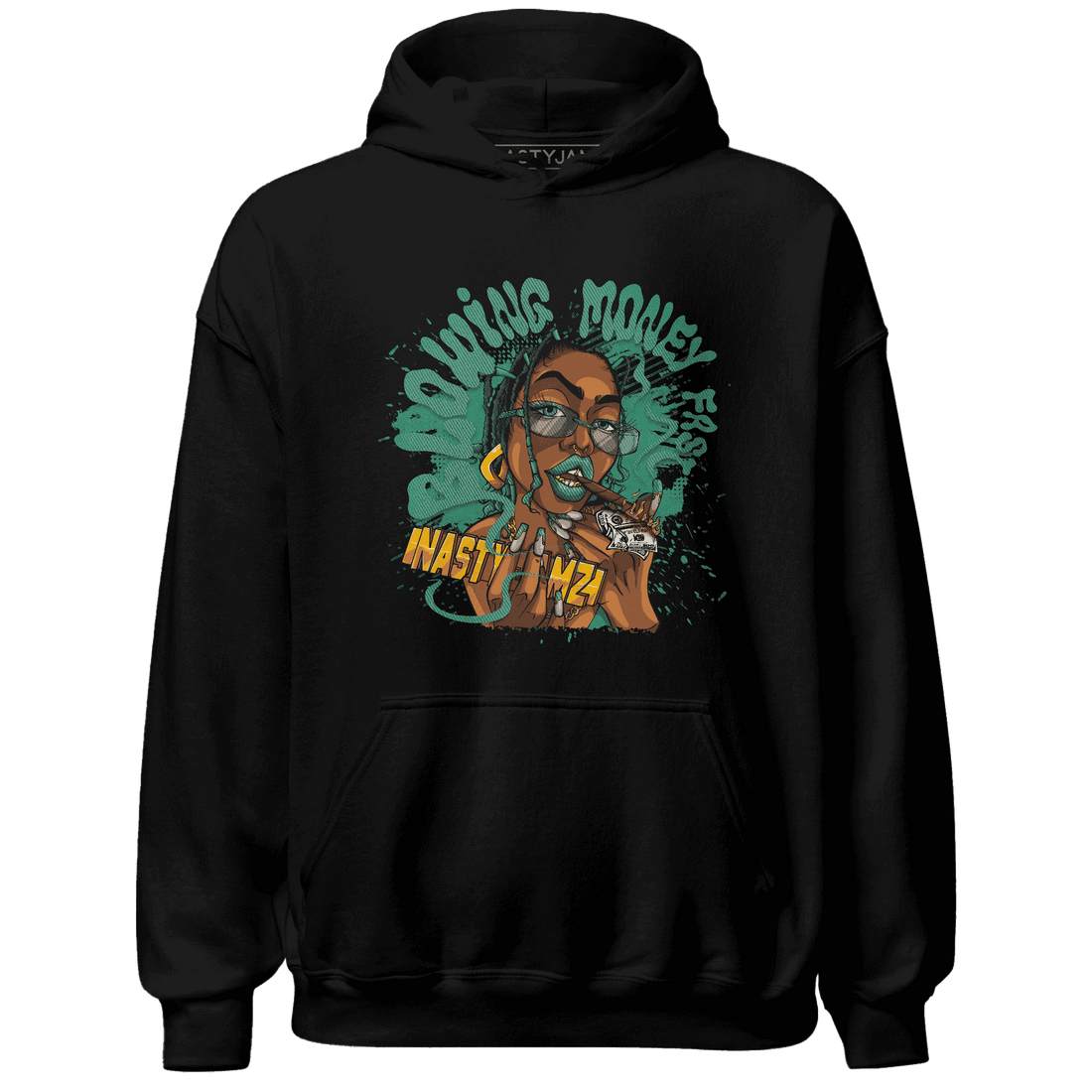Nina CN Abney 3s Hoodie Match Blowing Money Fast Girl - NastyJamz
