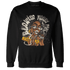 Quaiii 54 3s Sweatshirt Match Blowing Money Fast Girl - NastyJamz