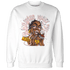 Red Stardust 3s Sweatshirt Match Blowing Money Fast Girl - NastyJamz