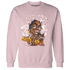 Red Stardust 3s Sweatshirt Match Blowing Money Fast Girl - NastyJamz
