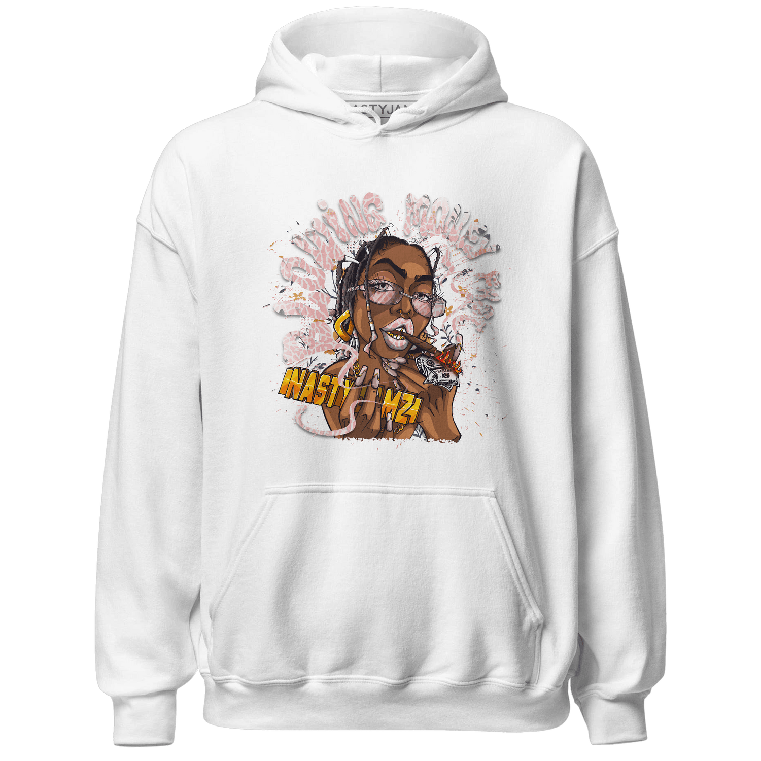 Red Stardust 3s Hoodie Match Blowing Money Fast Girl - NastyJamz