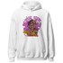 GS Hyper Violet 4s Hoodie Match Blowing Money Fast Girl - NastyJamz
