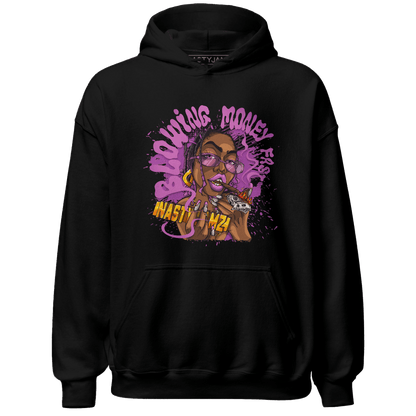 GS Hyper Violet 4s Hoodie Match Blowing Money Fast Girl - NastyJamz