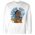 Industrial Blue 4s Sweatshirt Match Blowing Money Fast Girl - NastyJamz